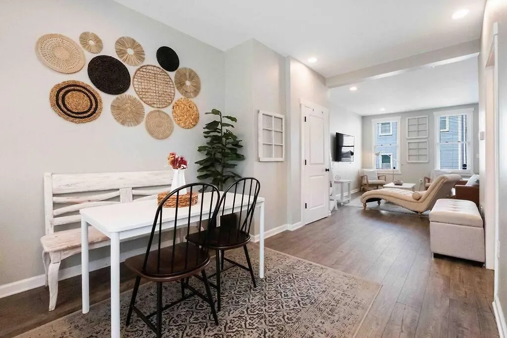 Farmhouse Design + Fire Pit In Heart Of Pittsburgh USA
